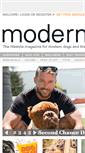 Mobile Screenshot of moderndogmagazine.com